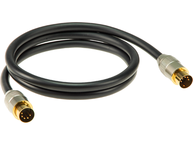câble MIDI supérieur avec connecteur en métal de grande qualité