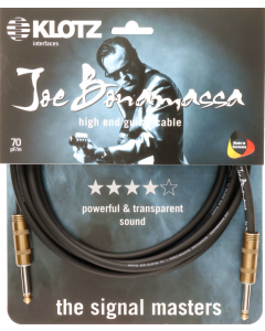 Joe Bonamassa câble guitare haut de gamme