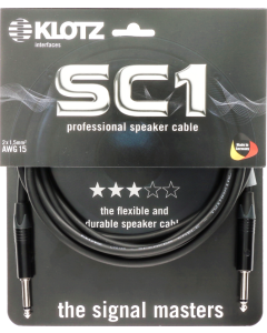 2 x 1,5 mm² câble haut-parleur PVC